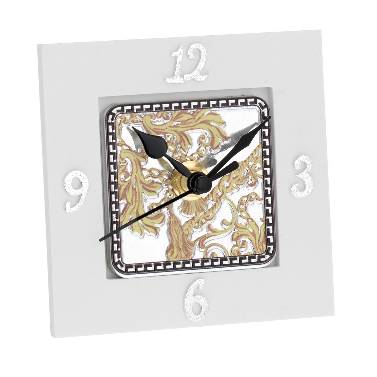 OROLOGIO QUADRATO 10*10 CON DECO MAIOLICA 1

